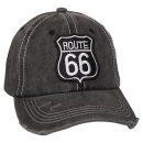 Basecap "Route 66", schwarz