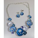 Schmuckset blau-multi