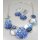 Schmuckset Baum blau