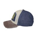 Sportliches Basecap mit Patches „Motors….“, blau