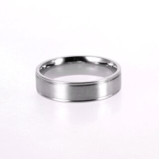 Damen-und Herren Edelstahl Ring