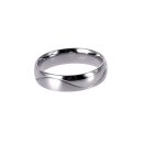 Damen und Herren Edelstahl Ring